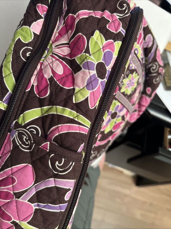 Vera Bradley Campus Tech Backpack Winter Berry EUC main image 14